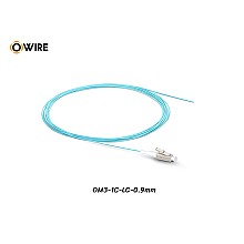 Pigtail 1 Core LC/UPC MM OM3 0.9mm ยาว 1.5 เมตร