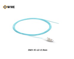 Pigtail 1 Core LC/UPC MM OM3 0.9mm ยาว 1.5 เมตร