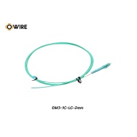 Pigtail 1 Core LC/UPC MM OM3 2mm ยาว 1.5 เมตร Pigtail 1 Core LC/UPC MM OM3 2mm ยาว 1.5 เมตร