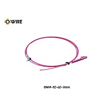 Pigtail 1 Core LC/UPC MM OM4 2mm ยาว 1.5 เมตร