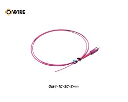 Pigtail 1 Core SC/UPC MM OM4 2mm ยาว 1.5 เมตร