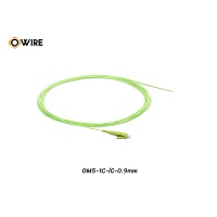 Pigtail 1 Core LC MM OM5 0.9mm ยาว 1.5 เมตร Pigtail 1 Core LC MM OM5 0.9mm ยาว 1.5 เมตร