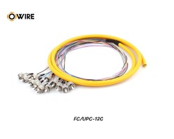 Pigtail 12 Core FC/UPC SM 0.9mm ยาว 1.5 เมตร