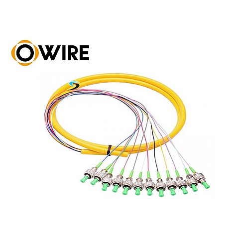 Owire Pigtail Fiber SM FC/APC 0.9mm 12 Core (1.5M)