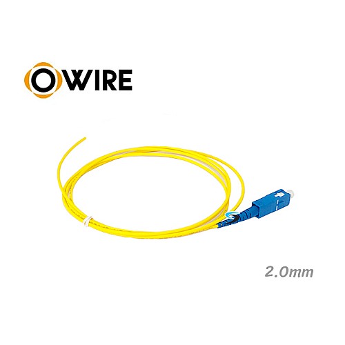 Owire Pigtail Fiber SM SC/UPC 2.0mm 1 Core (1.5M)