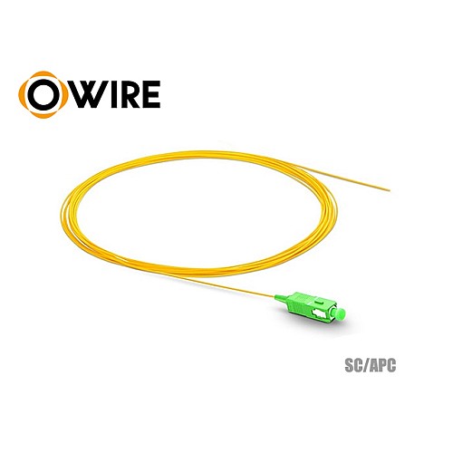 Owire Pigtail Fiber SM SC/APC 0.9mm 1 Core (1.5M)