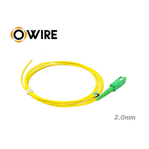 Owire Pigtail Fiber SM SC/APC 2.0mm 1 Core (1.5M)