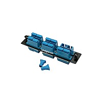 Snap-In Adapter Plate 6SC Blue DX SM