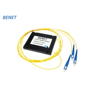 Splitter (PLC) Fiber Optic SC/UPC 1X2 abs Type Splitter (PLC) Fiber Optic SC/UPC 1X2 abs Type