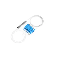 Splitter (PLC) Fiber Optic SC/UPC 1X4 Mini Type