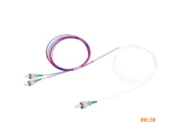 FBT Coupler FC/APC 1X2 MINI Type (80:20)
