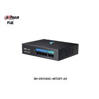 PoE Switch Dahua 4 Port 10/100 + 2ET Uplink PoE Switch Dahua 4 Port 10/100 + 2ET Uplink
