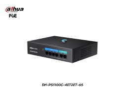 PoE Switch Dahua 4 Port 10/100 + 2ET Uplink