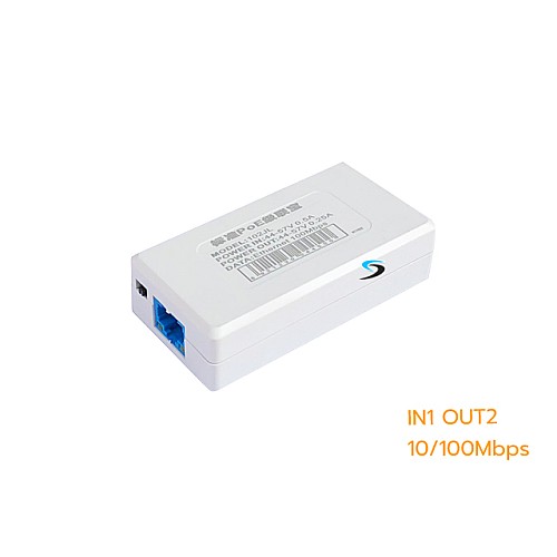 10/100M PoE Extender รุ่น 102JL เข้า 1 ออก 2