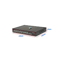 Gigabit PoE Switch 24GE POE + 2GE (small)