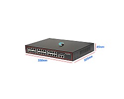 Gigabit PoE Switch 24GE POE + 2GE (small)