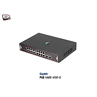 Gigabit PoE Switch 16 Port + 2GE (Small)