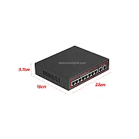 PoE Switch 8 Port 10/100 + 2GE