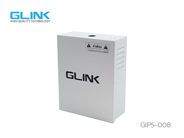 GLINK ตู้จ่ายไฟคีย์การ์ด 12V/5A รุ่น GIPS-008