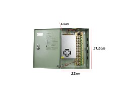 Power Supply 12V/20A แบบตู้ GLINK รุ่น GIPS-006
