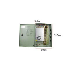 GLINK Power Supply 12V/20A รุ่น GIPS-006 (แบบตู้)