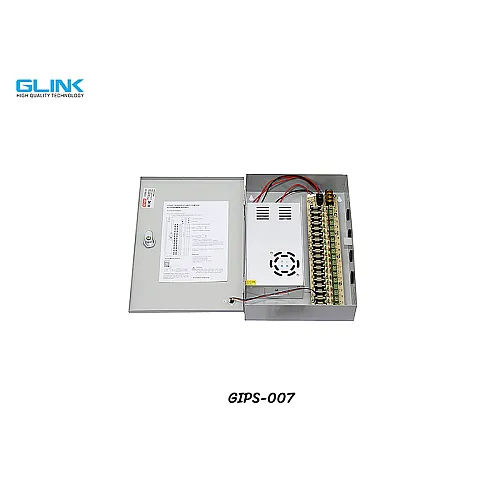 GLINK Power Supply 12V/30A รุ่น GIPS-007 (แบบตู้)