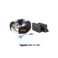 สายไฟเบอร์ออฟติก 2 Core 50 เมตร + Media DX 1G