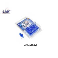 LINK Plug Boots CAT6 สีฟ้าใส รุ่น US-6624A (10 ชิ้น) LINK Plug Boots CAT6 สีฟ้าใส รุ่น US-6624A (10 ชิ้น)