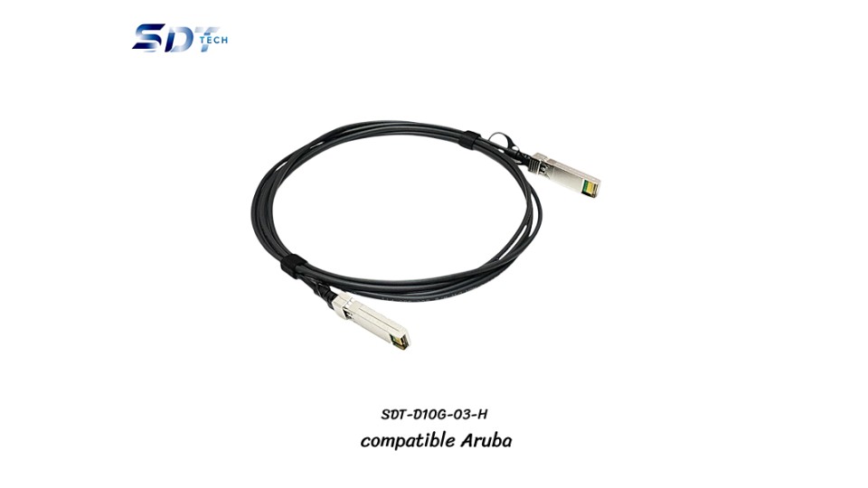 SFP+ (10G) DAC Twinax Cable Compatible Aruba (3M)