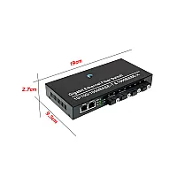 Gigabit Fiber Switch 4 Port (SC) + 2GE