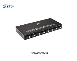 Gigabit Fiber Switch SC (B) BIDI 8 Port 3KM + 2GE