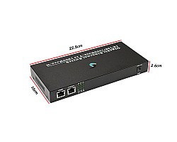 Gigabit Fiber Switch SC (B) BIDI 8 Port 3KM + 2GE