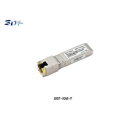10G SFP+ TO RJ45 DDM 100M รุ่น SDT-10G-T