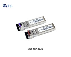 10G SFP+ SM LC BIDI DDM 20KM รุ่น SDT-10G-20AB