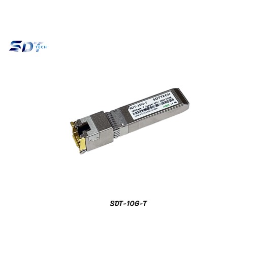 10G SFP+ TO LAN RJ45 30M DDM รุ่น SDT-10G-T