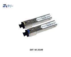 1.25G BIDI SFP SC DDM 20KM รุ่น SDT-1G-20AB