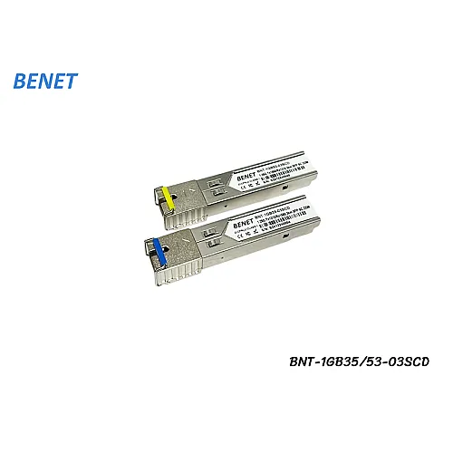 BENET SFP SC BIDI-1310/1550 1.25G DDM SM 3KM