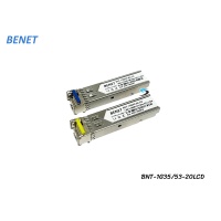 BENET | SFP LC BIDI-1310/1550 1.25G DDM SM 20KM BENET | SFP LC BIDI-1310/1550 1.25G DDM SM 20KM