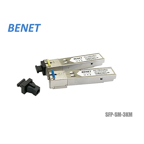 SFP 1.25G SM BENET / SC / WDM / 3KM
