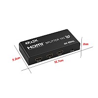 SGO HDMI Splitter 4K@60Hz 1X2 เวอร์ชั่น 2.0
