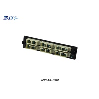 SNAP-IN Aluminum Plate 6SC Beige OM2 Duplex