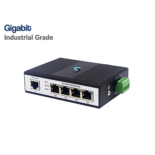 Gigabit Industrial Switch 5 Port