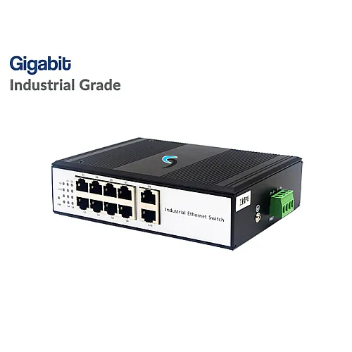 Gigabit Industrial Switch 10 Port
