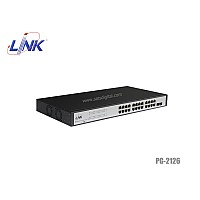 LINK Gigabit Switch 24 Port + 2SFP รุ่น PG-2126