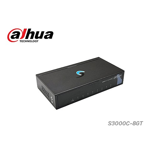 DAHUA Gigabit Switch 8 LAN รุ่น S3000C-8GT