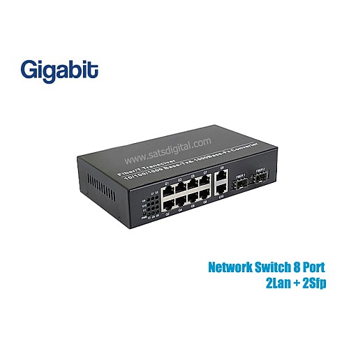 Gigabit Switch 10 Port + 2SFP