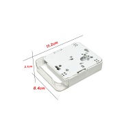 กล่องพักสายไฟเบอร์ออฟติก 1 Core Indoor (มีฝาปิด) กล่องพักสายไฟเบอร์ออฟติก 1 Core Indoor (มีฝาปิด)