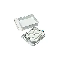 กล่องพักสายไฟเบอร์ออฟติก 2 Core Indoor (มีฝาปิด)