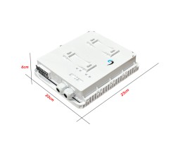 กล่องพักสายไฟเบอร์ออฟติก 12 Core Outdoor