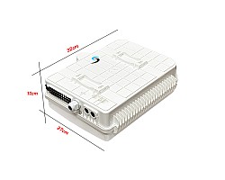 กล่องพักสายไฟเบอร์ออฟติก 24 Core Outdoor